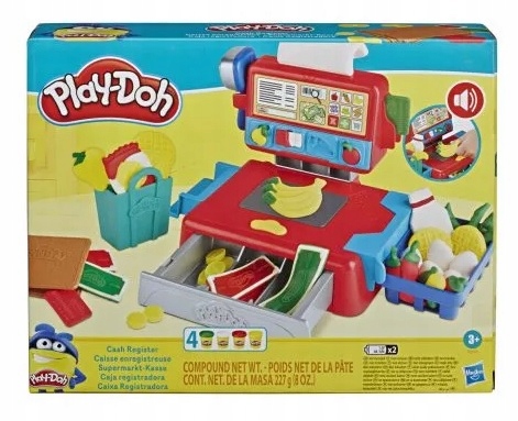 

Play-doh Hasbro Kasa Sklepowa Dźwięk E6890 4 Tuby