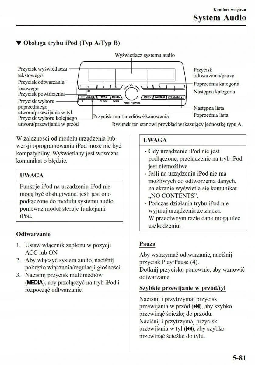 Mazda 3 13-18 Sedan Hatchback+Radio Instrukcja Obs Tytuł Mazda 3 13-18 Sedan Hatchback+Radio Instrukcja Obsługi