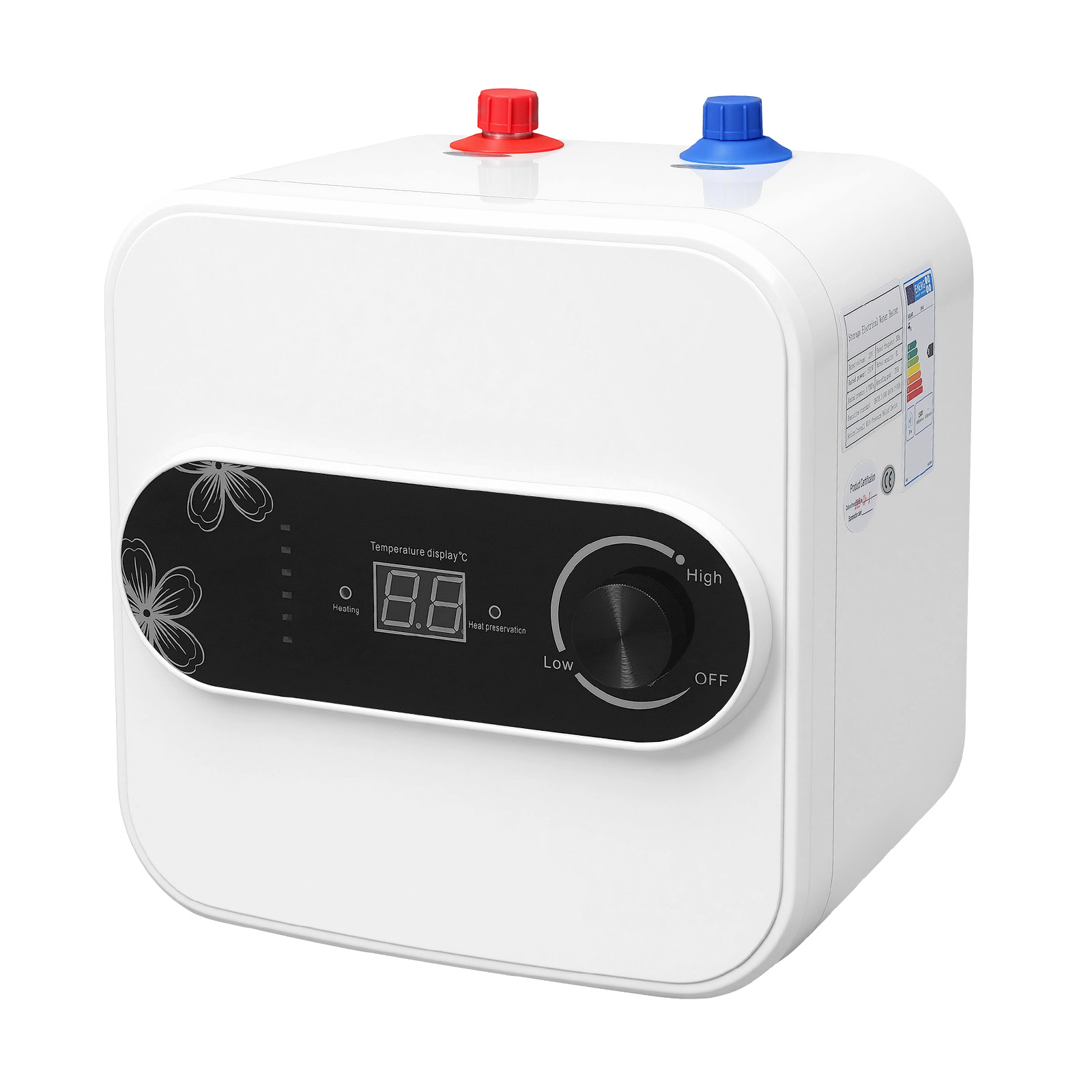 8L Elektrický Mini Zásobníkový Ohřívač Vody Okamžitý Ohřívač Vody