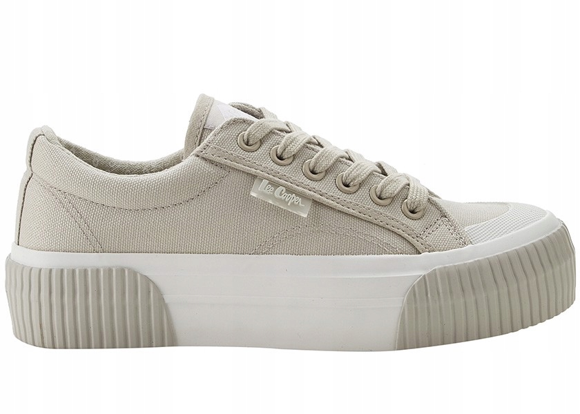 Lee Cooper Tenisky LCW-24-31-2178L 40 Šedé s tlustou podrážkou