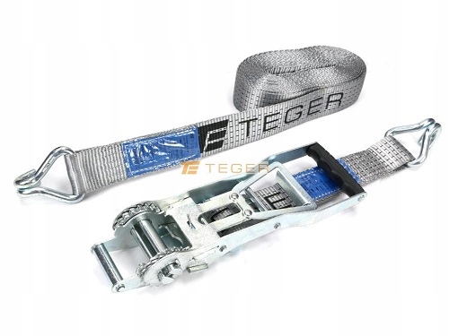 Pas transportowy 5T 6m z napinaczem wzmocnionym 330 mm Ergo z atestem Teger