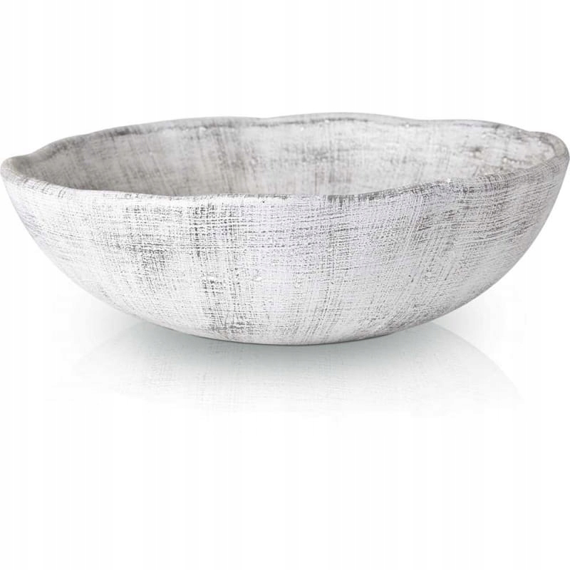 Doniczka ceramika szara misa 40 cm x 40 x 12 cm Polnix 44.001.40