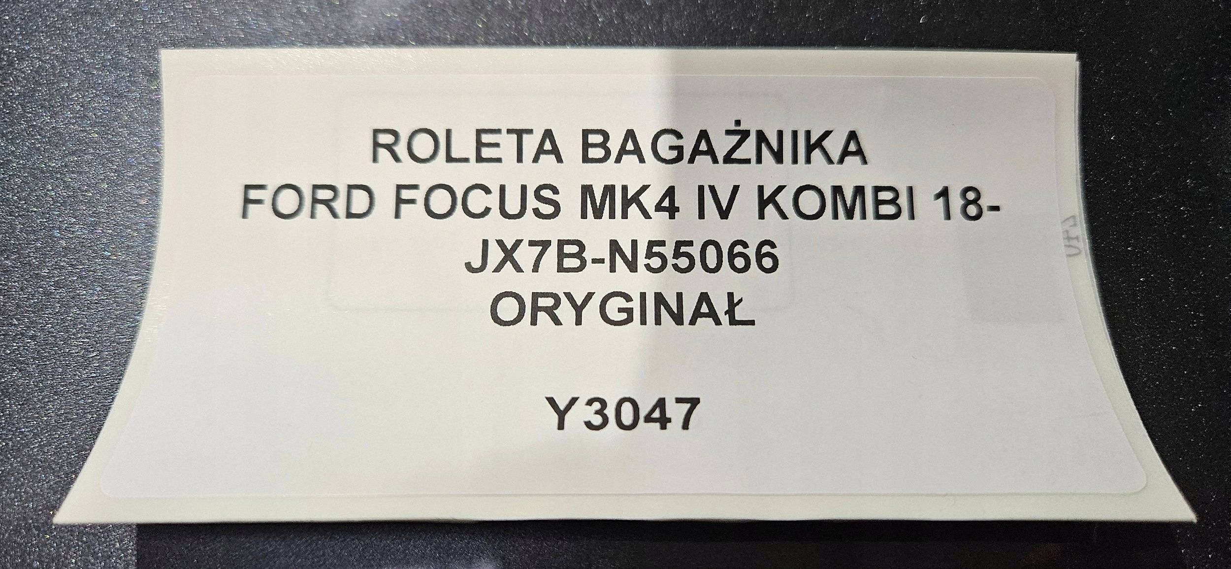 blinds boot FORD FOCUS MK4 IV KOMBI 18- original JX7B-N55066
