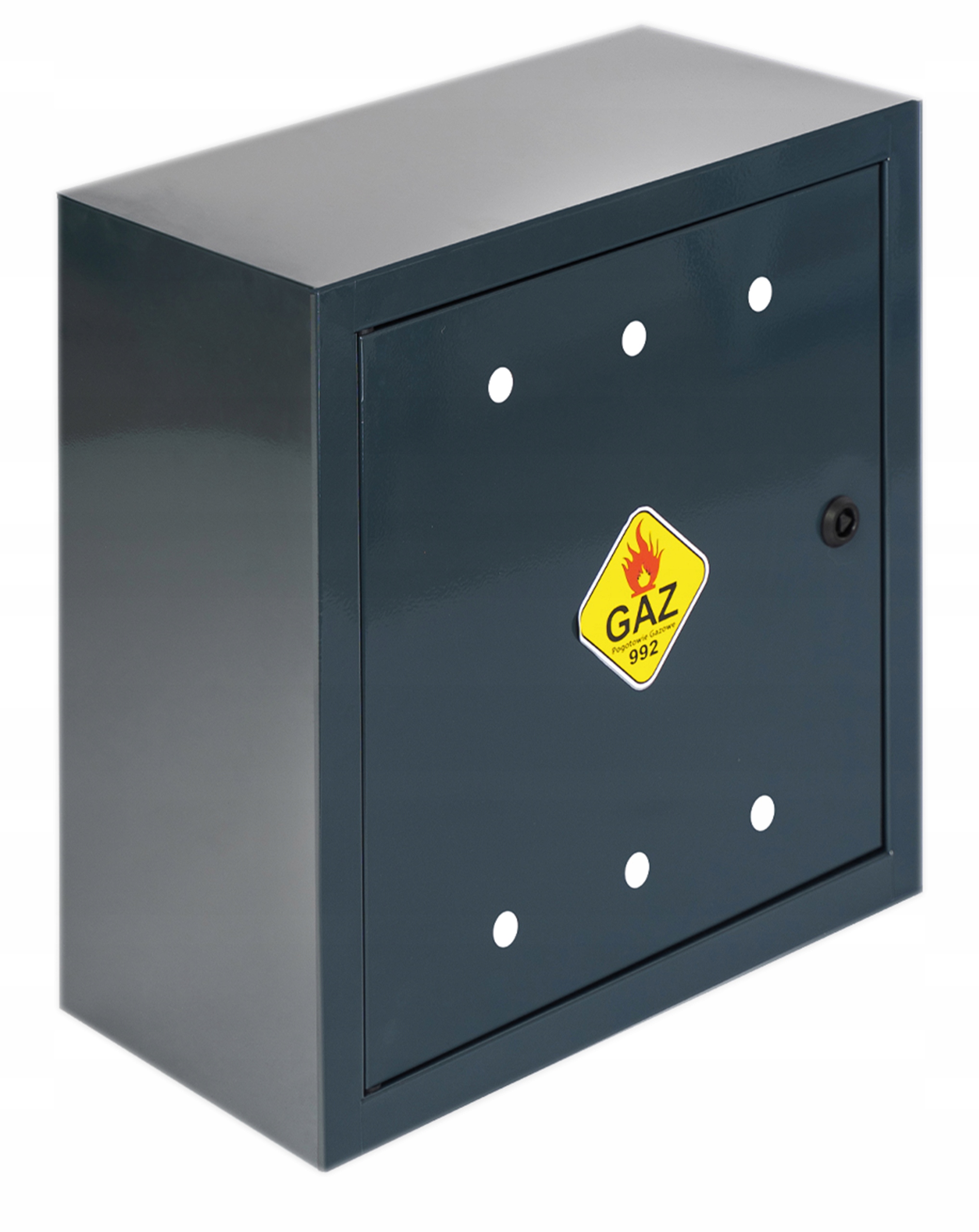 SZAFKA SKRZYNKA GAZOWA G63 60 x 60 x 25 ANTRACYT DO GAZU ZAMYKANA NA KLUCZ Kod producenta G63A