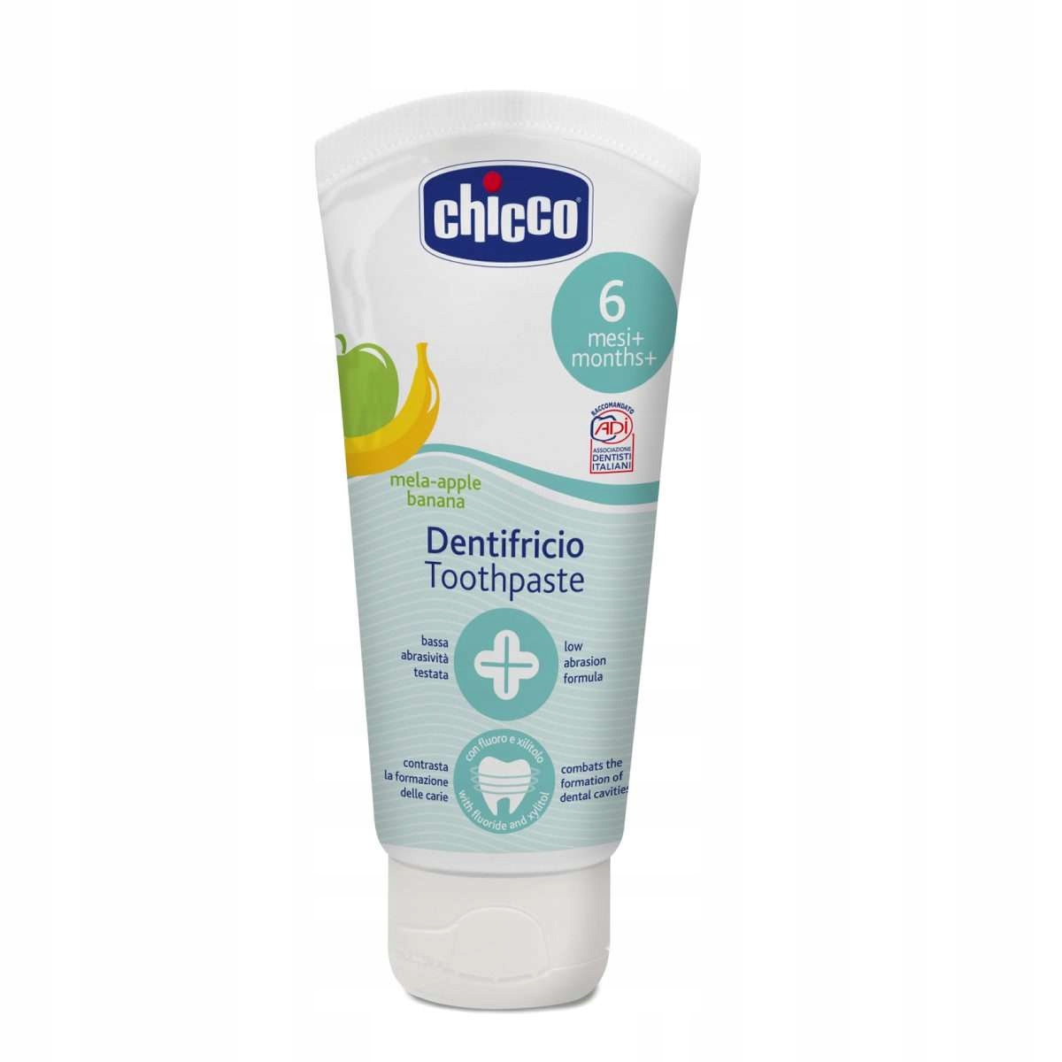 

Chicco Pasta do zębów jabłkowo-bananowa 6m+