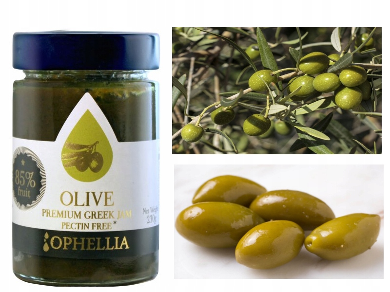 DŻEM OLIVE PREMIUM GREEK JAM OPHELLIA GRECJA 85% Marka inny