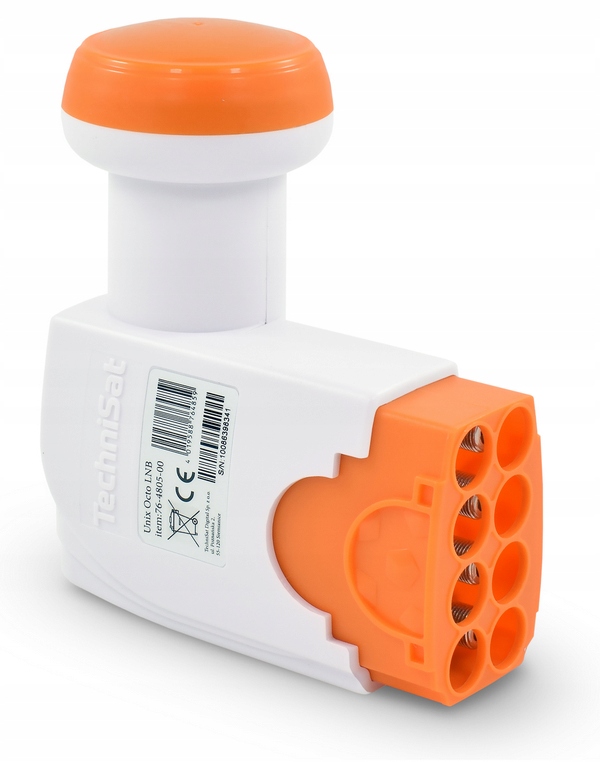 KONWERTER LNB OCTO 8 wyjść TechniSat Unix + 8 wtyków F GRATIS Kod producenta OCTO UNIX