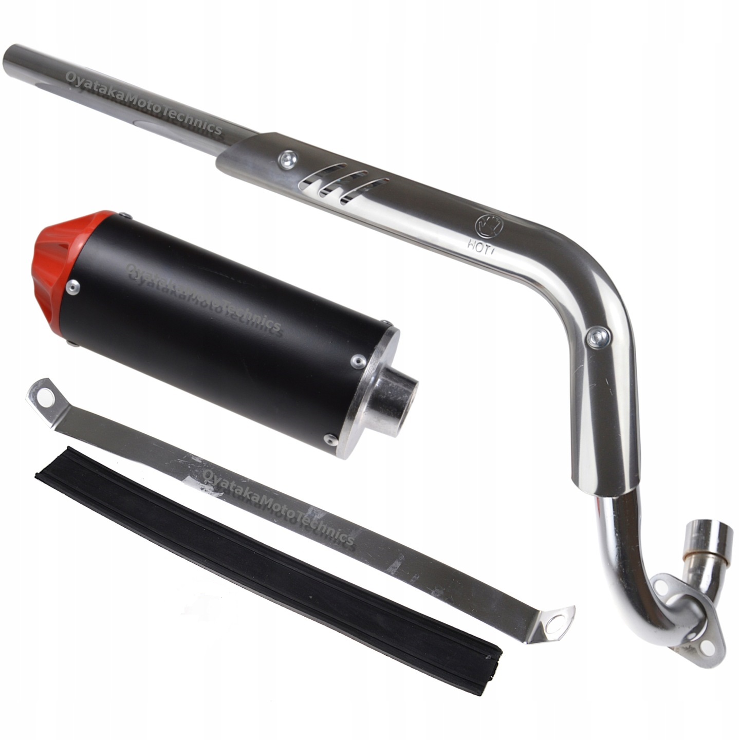 TŁUMIK WYDECH CROSS 4T 110 125 140 PITBIKE MRF KXD