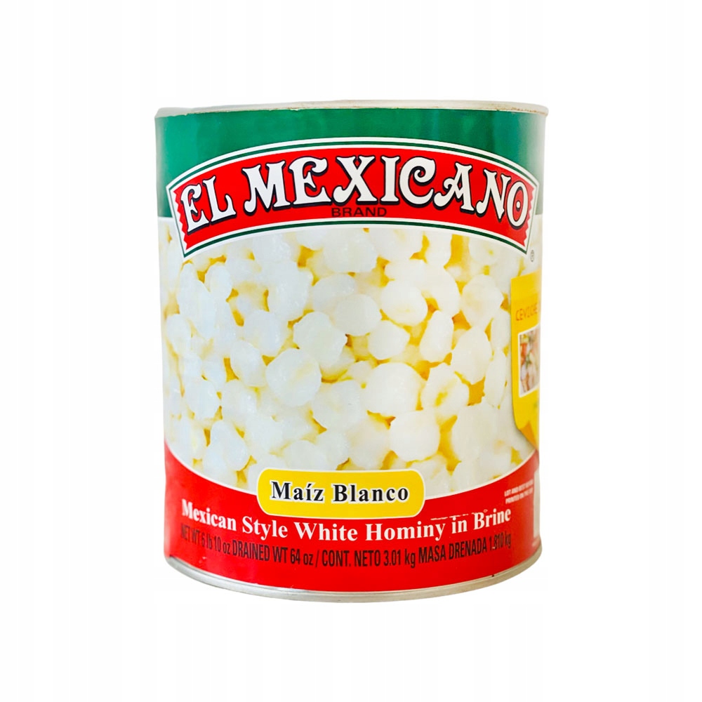 Levně Bílá kukuřice na polévku Pozole Homina 2,8 kg Mexiko