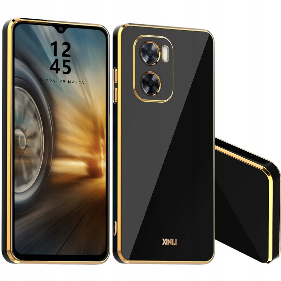 

Etui Case Glamour Do Oppo A57 4G A57S Szkło