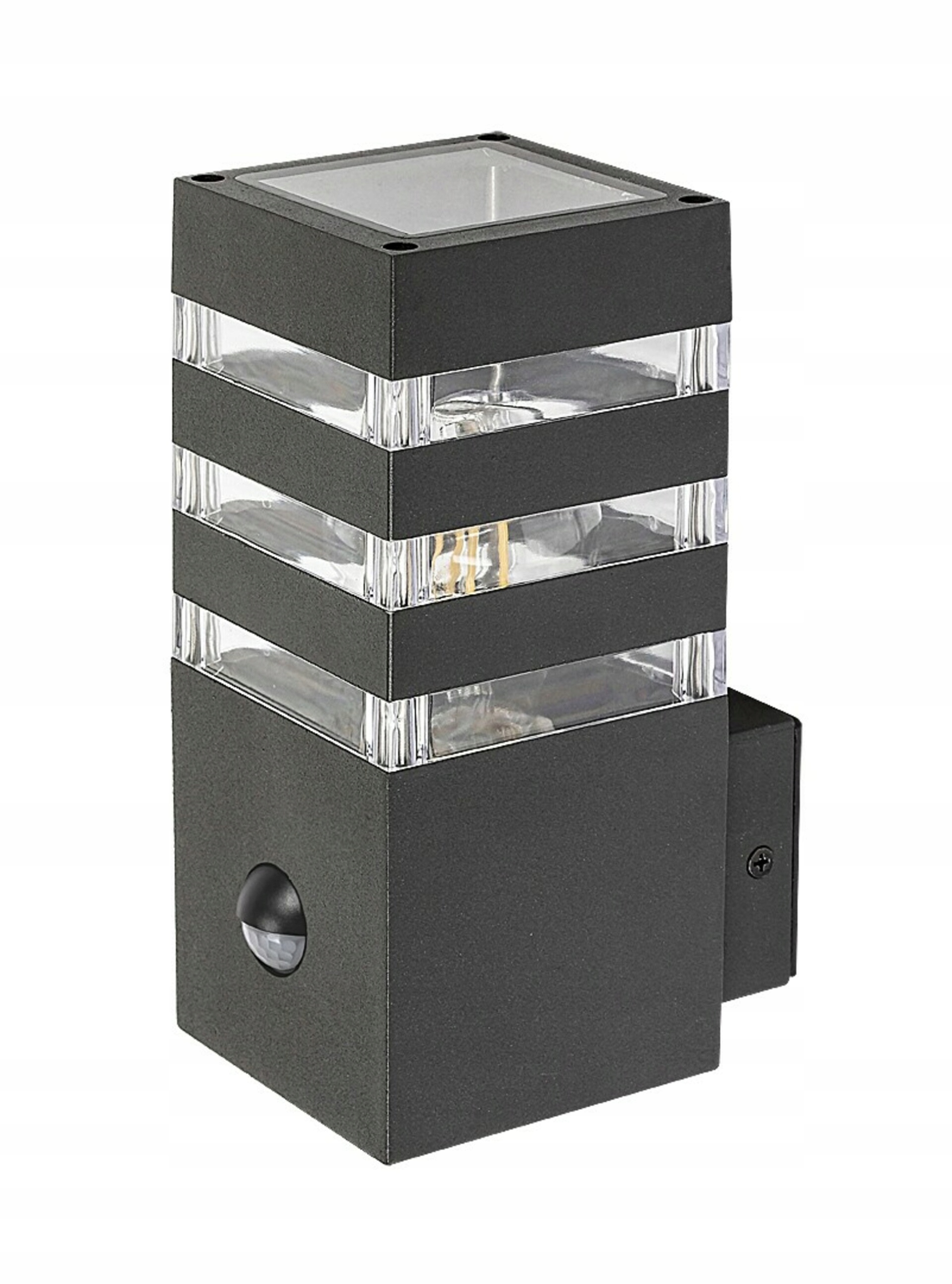 Rabalux Ankara venkovní nástěnné svítidlo E27, senzor, IP44, antracit