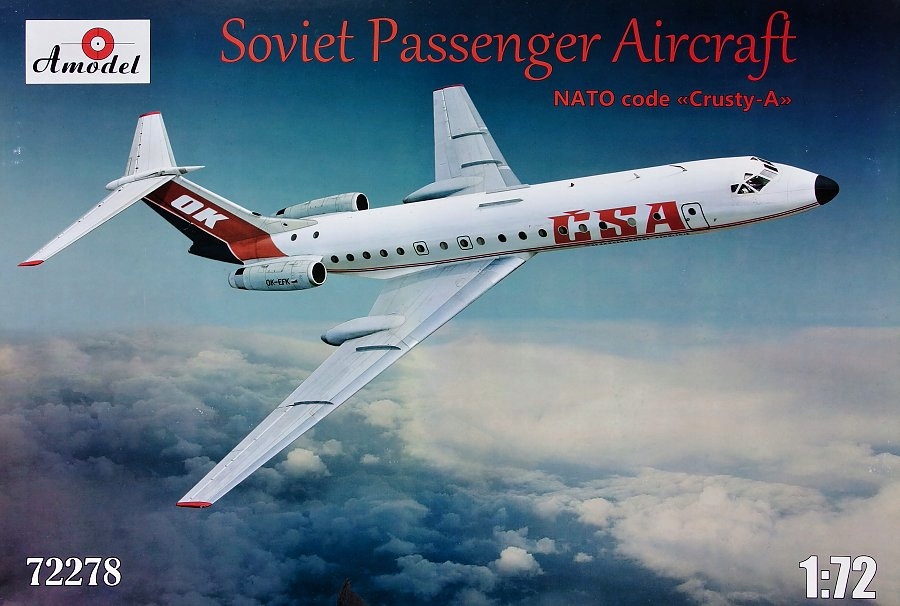 Tupolev Tu-134A Čsa A-model 72278