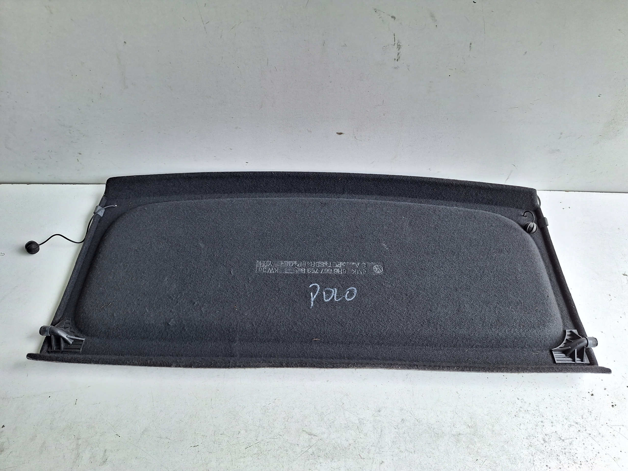 VOLKSWAGEN POLO V 6R 6C 07-17 rear plato