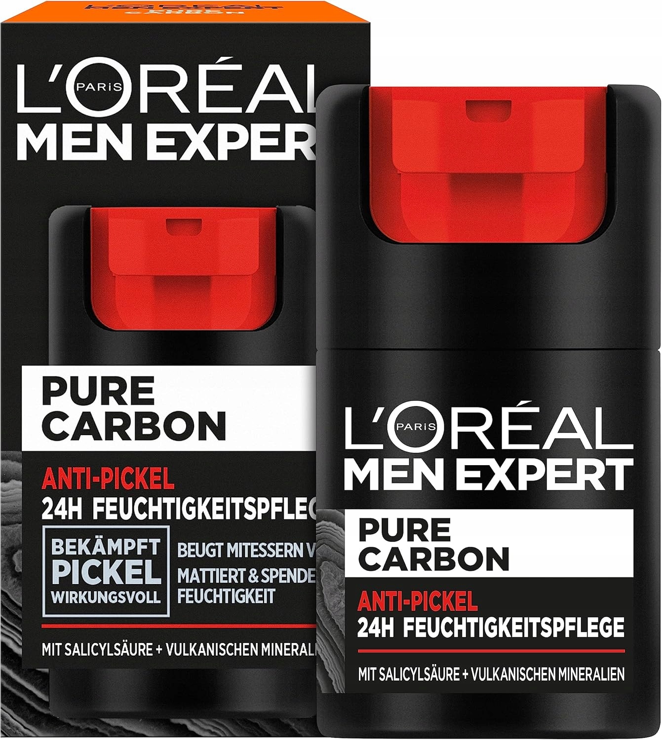 L’Oréal men expert Hydratační krém Pure Carbon Akné Kontrola Olej 50 ml