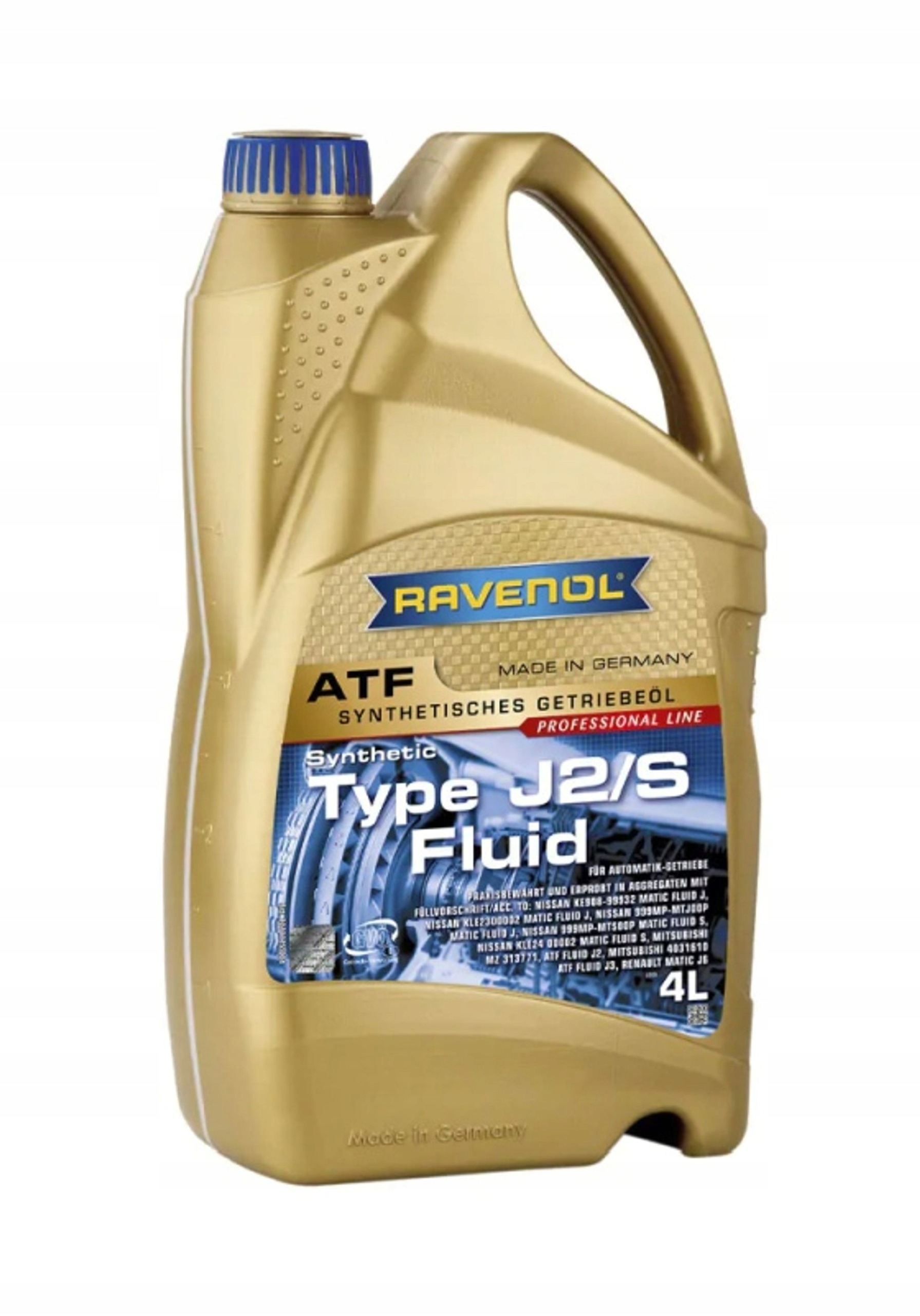 Hydraulický olej Ravenol Atf Type J2/S 4 l