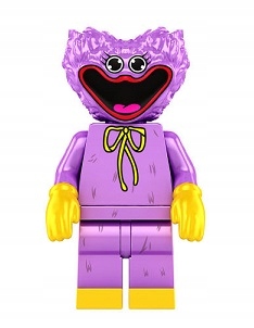 

klocki Poppy Playtime figurka Huggy Wuggy fiolet