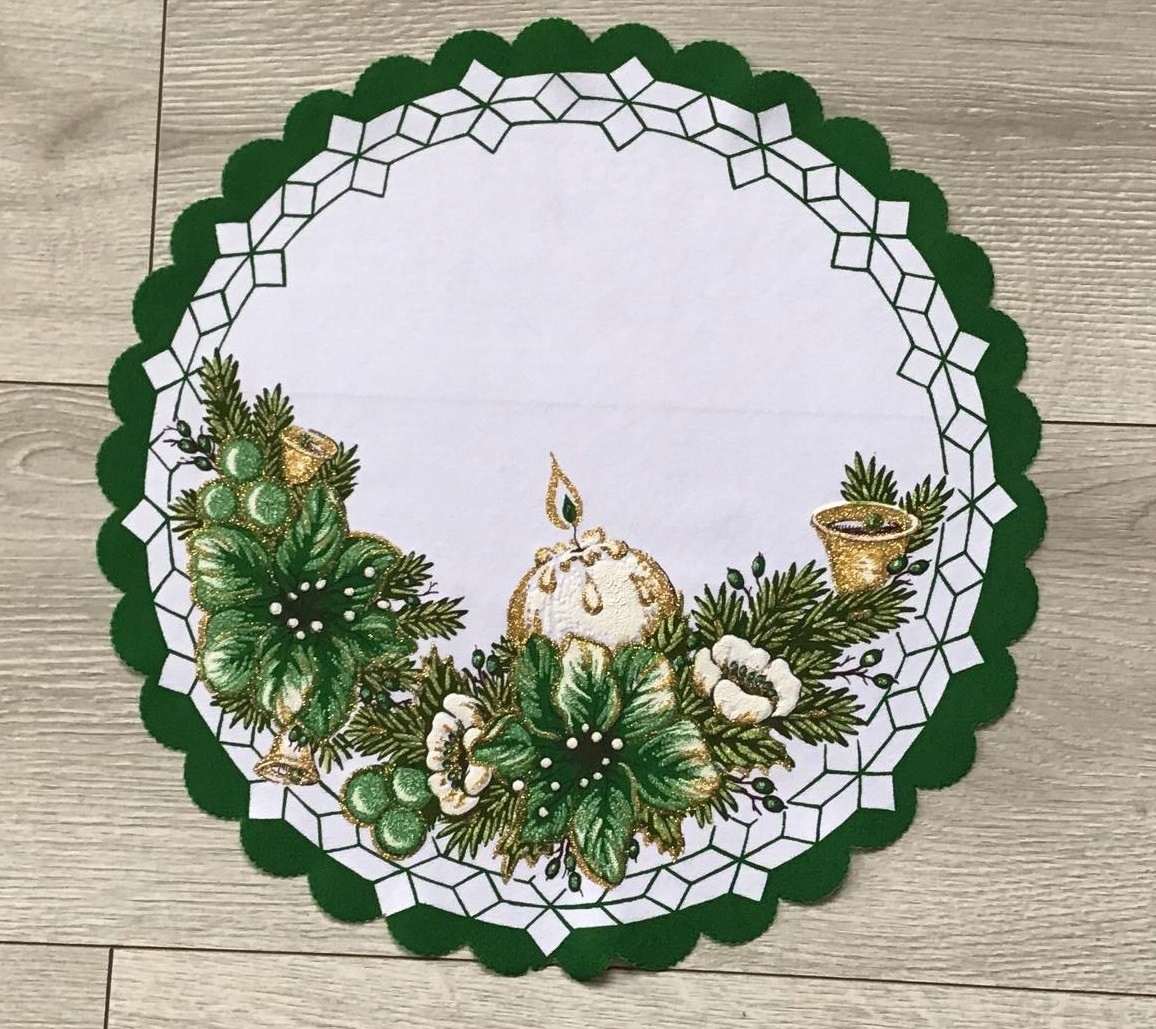 

Serwetka 35cm Z Nadrukiem Świątecznym