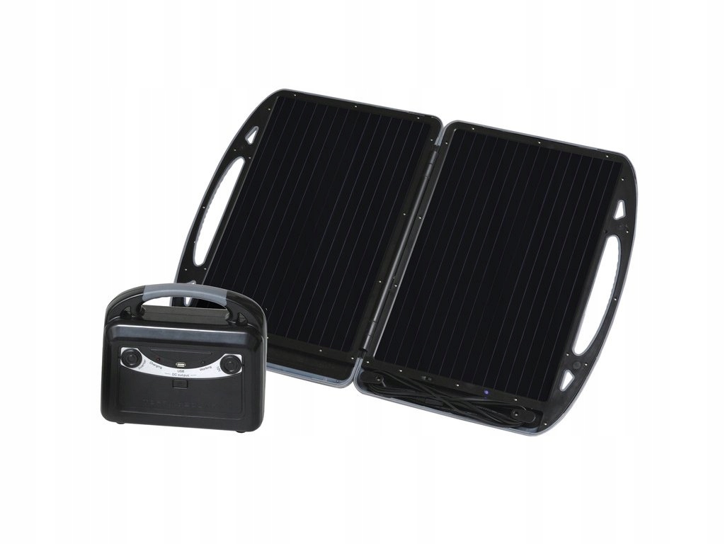Mobilný solárny generátor Carbest s 13W modulom a akumulátorom 12V/7A