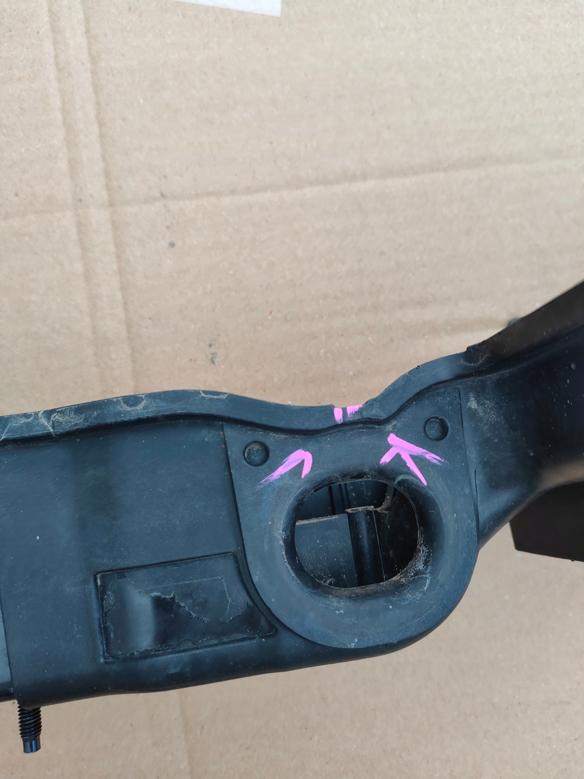 RENAULT ARKANA support panel for radiators pillar iron 625008479R