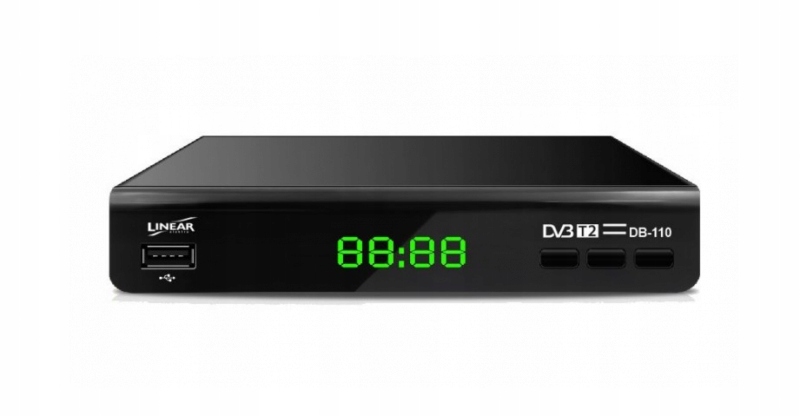 Tuner Odbiornik do cyfrowej Tv naziemnej DVB-T2 Linear DB-111