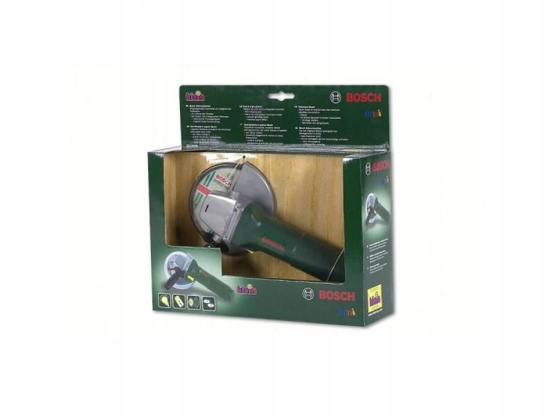 BOSCH SZLIFIERKA KĄTOWA DLA DZIECI ZABAWKA DŹWIĘK ŚWIATŁO MAJSTERKOWANIE Seria Bosch