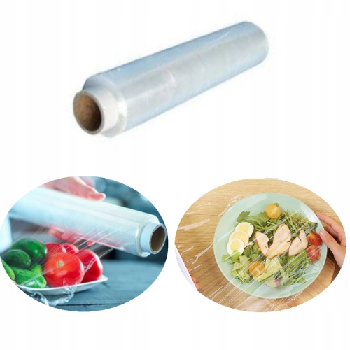 Folia spożywcza gruba gastronomiczna mocna 300M 30CM catering cateringowa