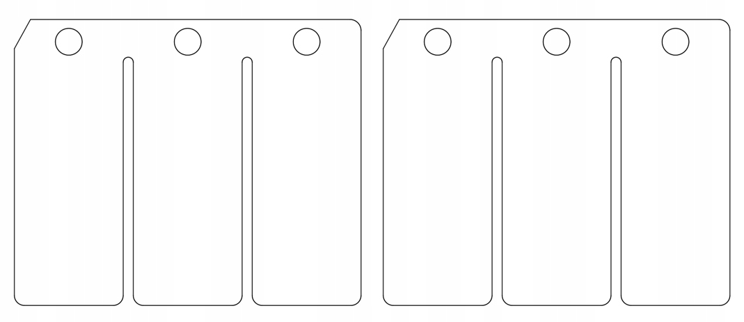 PLYTKI LISTKI membrany zaworu HUSQVARNA CR125