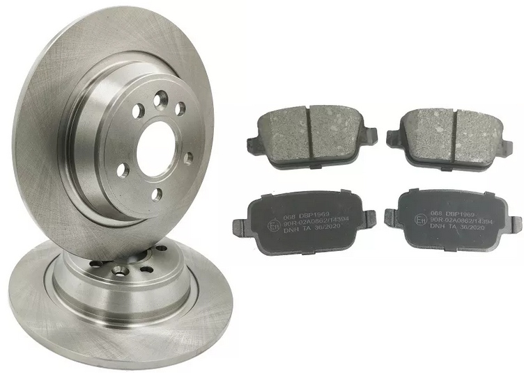 Kotouče Zadní Brzdové Destičky Ford Mondeo mk4 IV S-max Galaxy