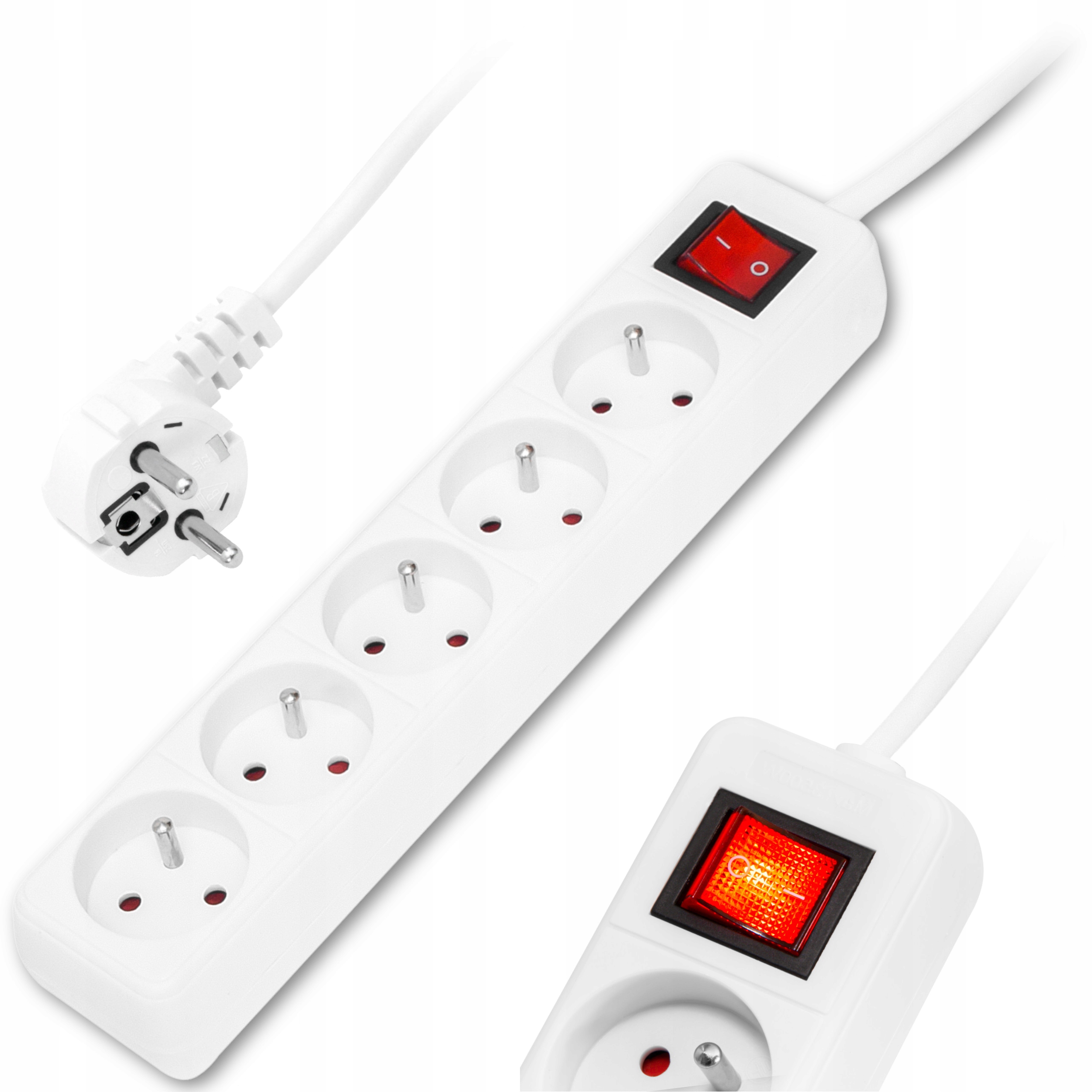 

Przedłużacz Blow listwa zasilająca włącznik 1.5m