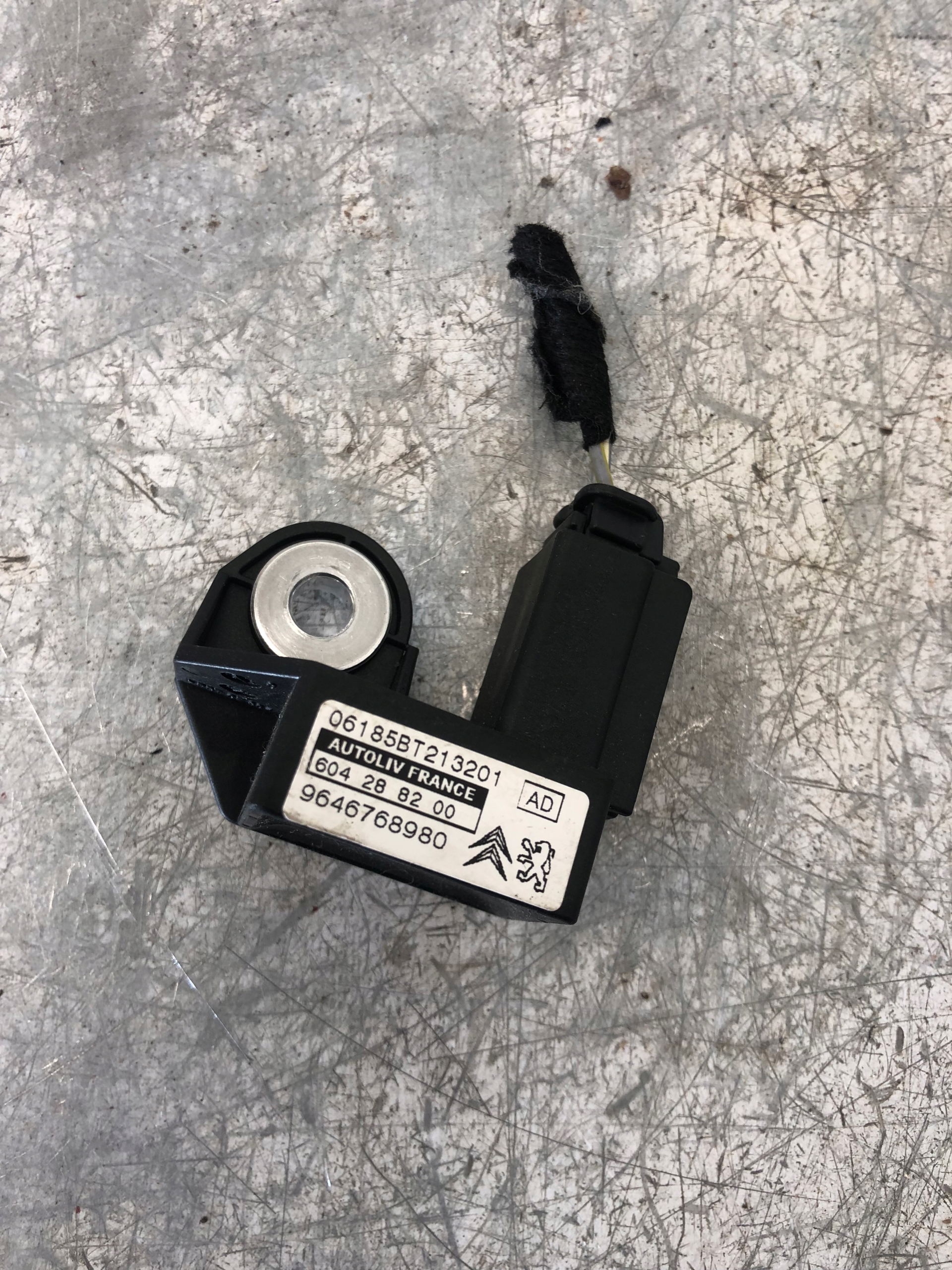 Crashsensor Drucksensor CITROEN C4 und 9646768980