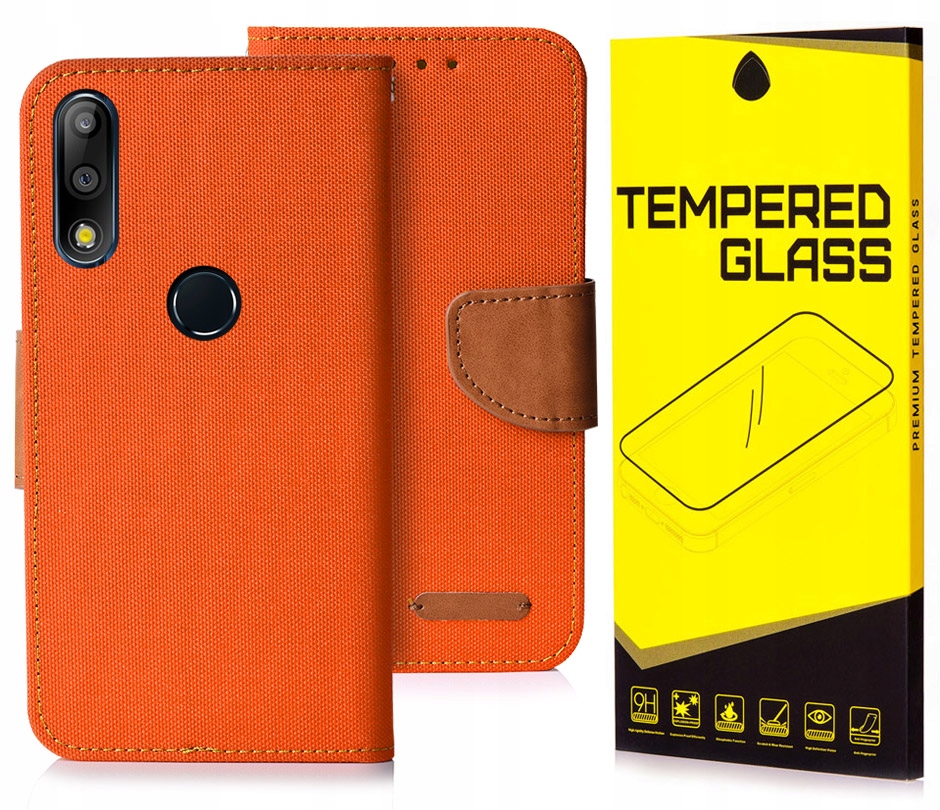 

Etui Portfel Canvas Do Asus Zenfone Max Pro M2