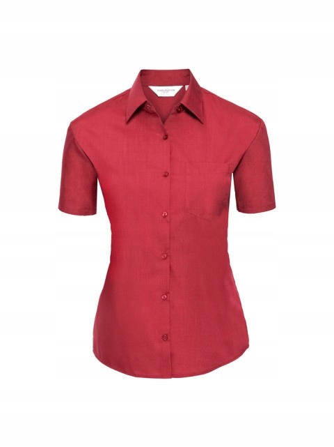 Dámská košile s krátkým rukávem Collection Russell Classic Red S
