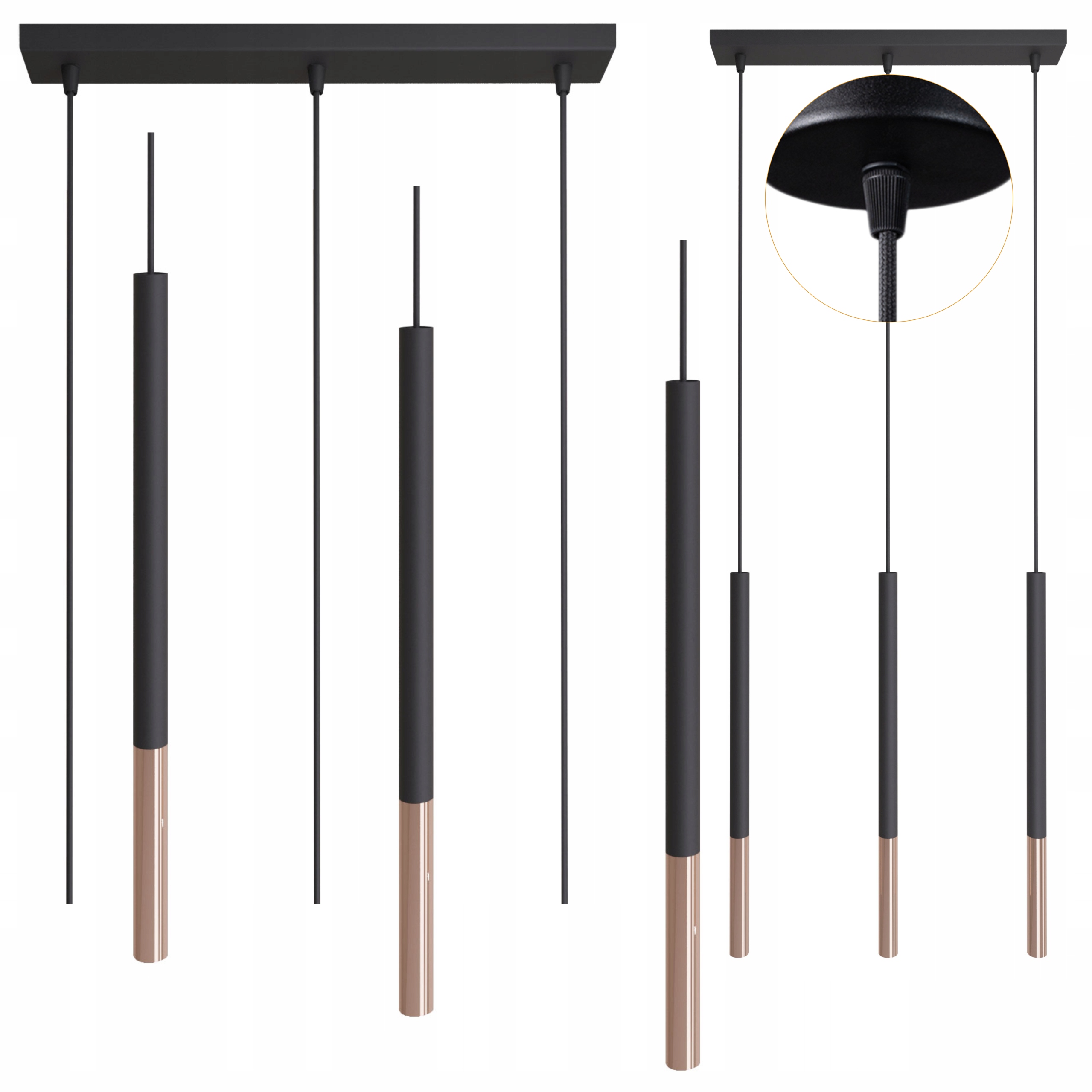 Závěsná kovová stropní lampa 3xG9 3x10W Led, skvělá kvalita