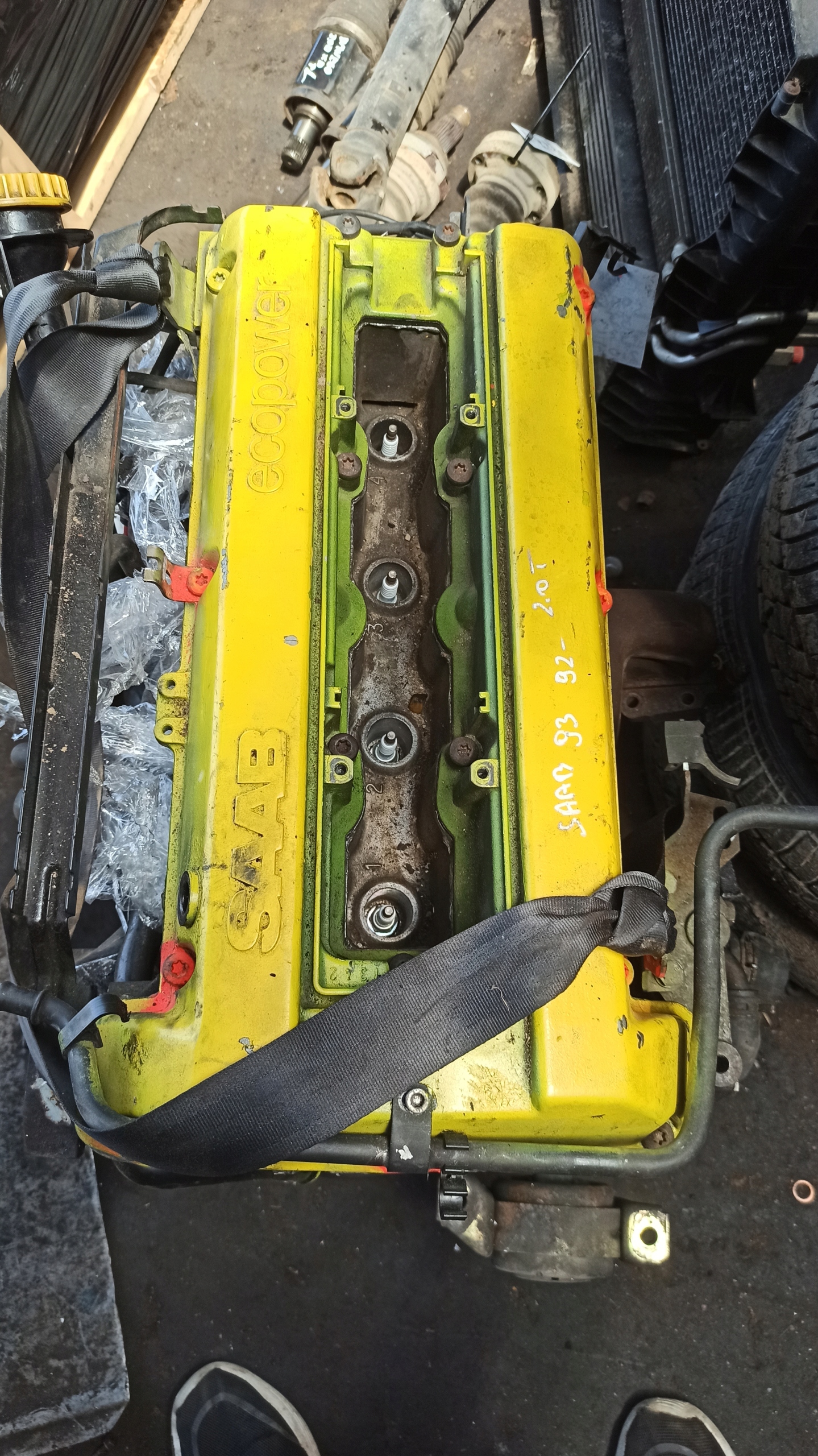SAAB 9-3 2.0 b Двигатель Бензин b204e 90 гарантии
