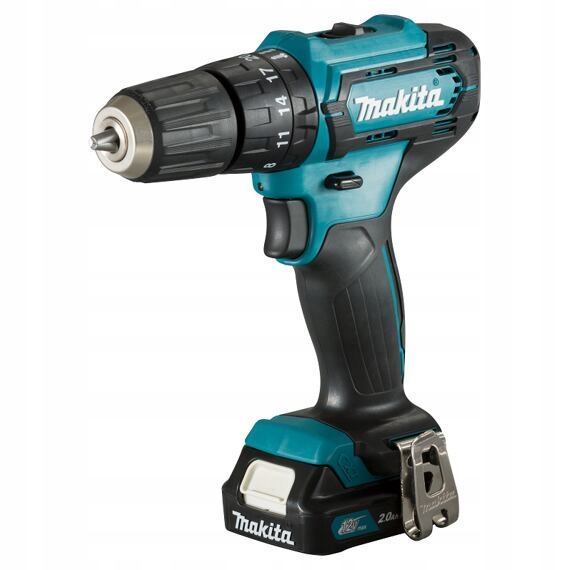 Makita HP333DWAE aku vŕtačka 12V/2*2Ah, 30Nm, 0-1700 ot./min., kufor
