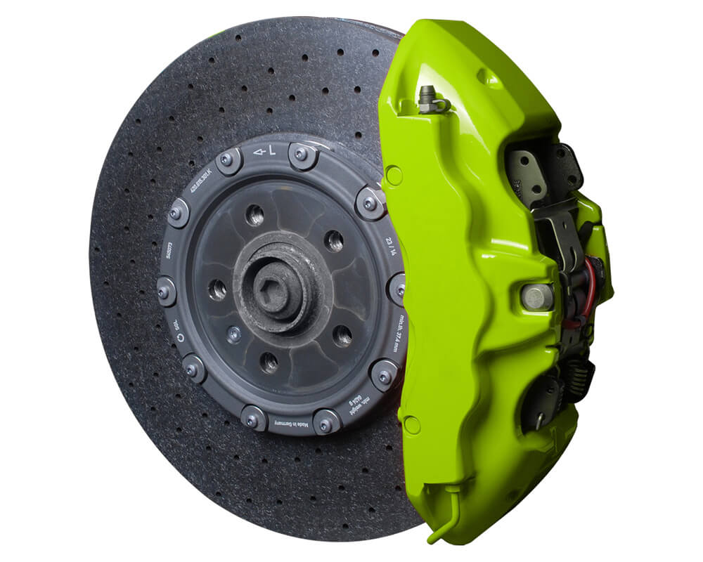 Foliatec lakier farba do zaciskow Toxic Green