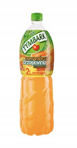 Tymbark Nápoj pomeranč broskev 6 x 2 l