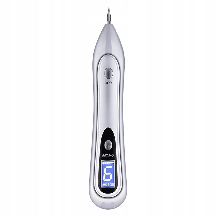 2x Propiska Plazmový laser Ipl Akumulátorový stříbrný 4 W