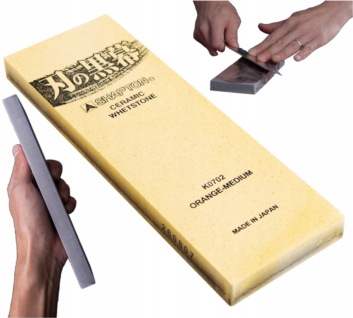 Shapton Japonský keramický kámen pro ostření nožů Kuromaku #1000