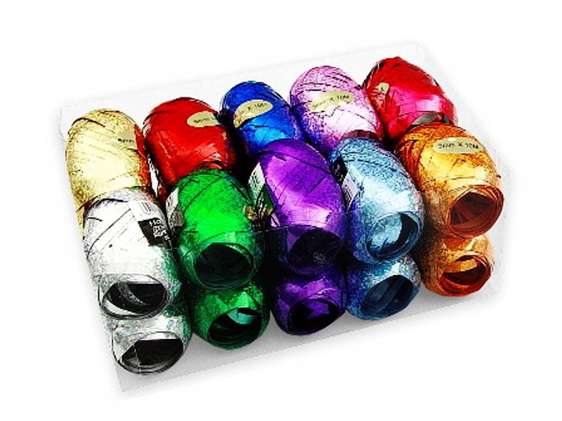 

Tasiemka Wstążka Kokon Holographic MIX 20 Sztuk