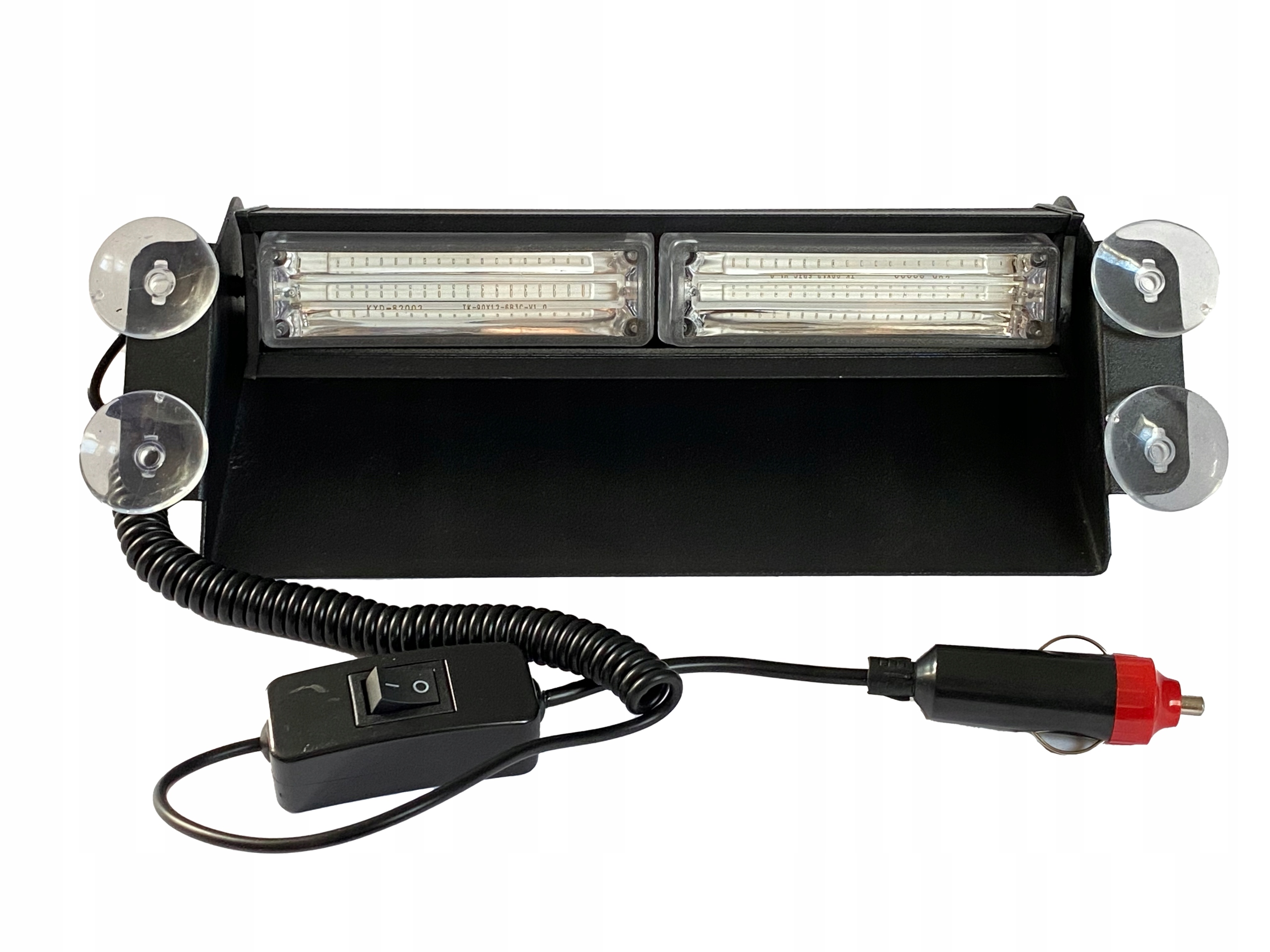 STROBOSKOP NA SZYBĘ KOGUT LAMPA POLICYJNA LED niebieski przyssawki 3 TRYBY EAN (GTIN) 0369142002403