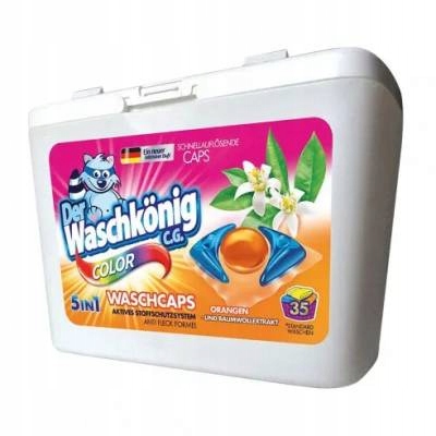 

Waschkonig Color Orangen 5in1 Caps 35p 560g