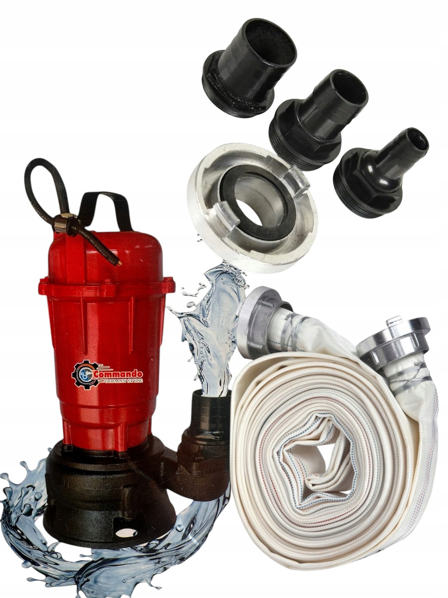 Pompa Do Wody Brudnej Szamba Z Rozdrabniaczem Fast Fix Wąż 20M 2''