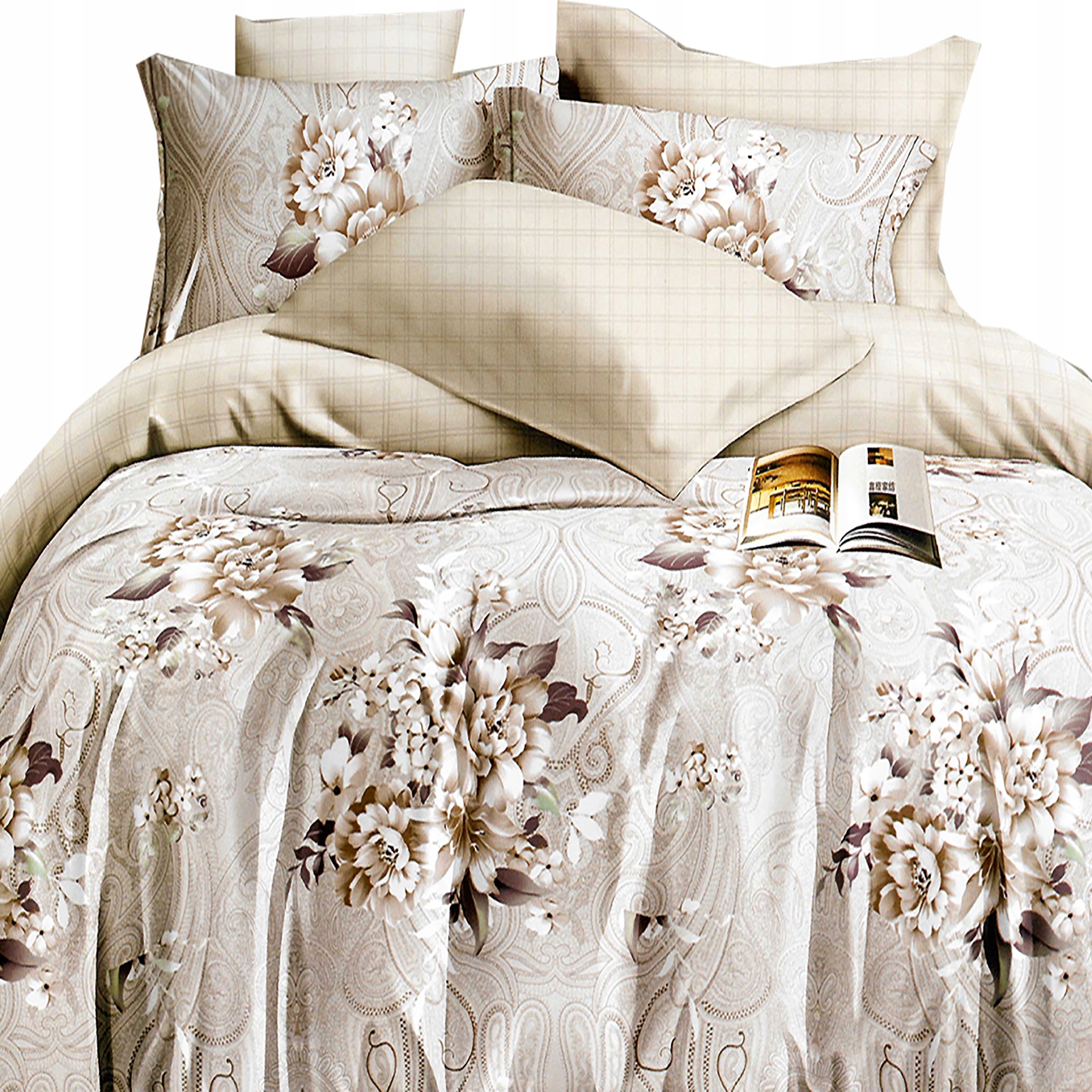 Pościel 3D Satyna Bawełniana 4cz. 180x200