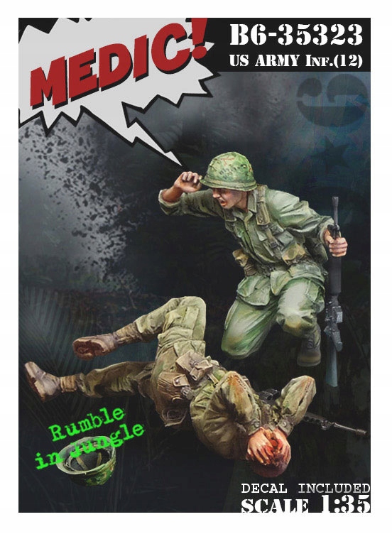 Bravo 6 35323 1/35 Us Infantry (12) "Medic!"