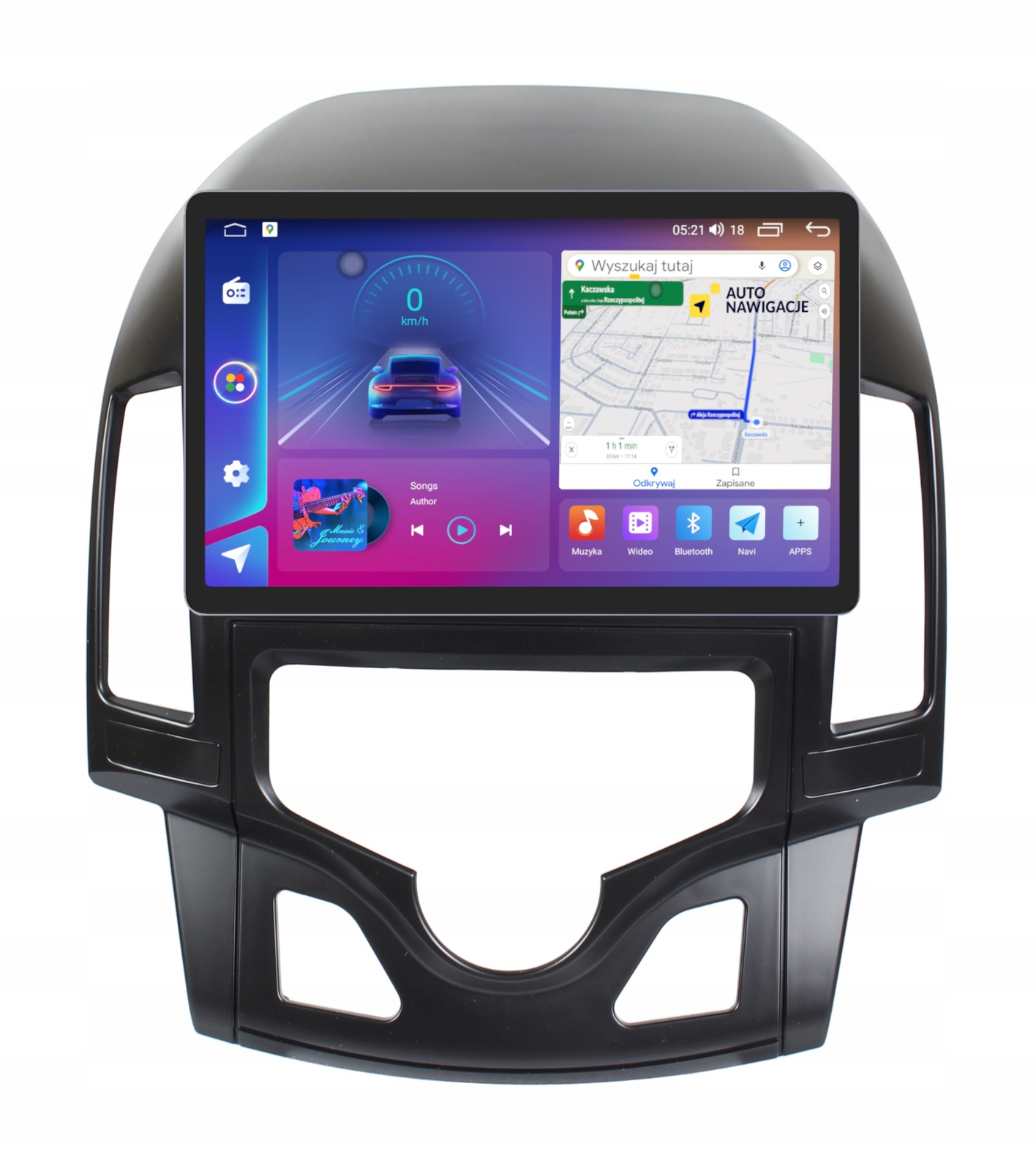 Radio Nawigacja Gps Hyundai I30 2007-2012 Android 11,5 Cala