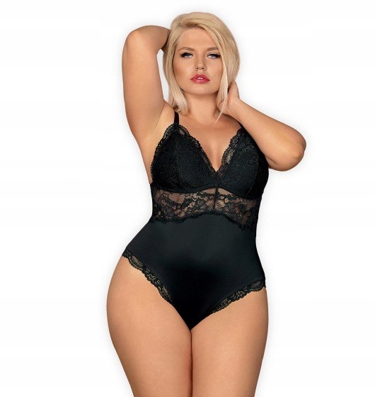 

Body koronkowe, czarne model 810 r. 2XL/3XL