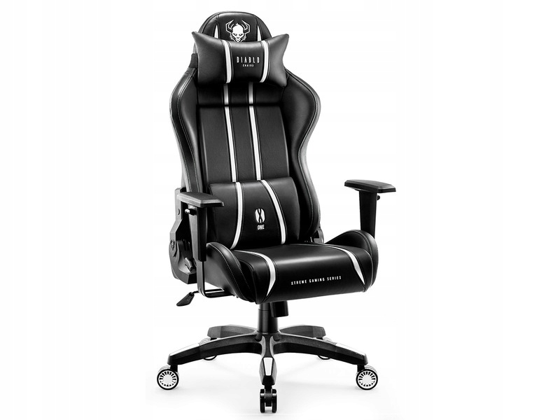 

Fotel Diablo Chairs X-One 2.0 (XL) Czarno-biały