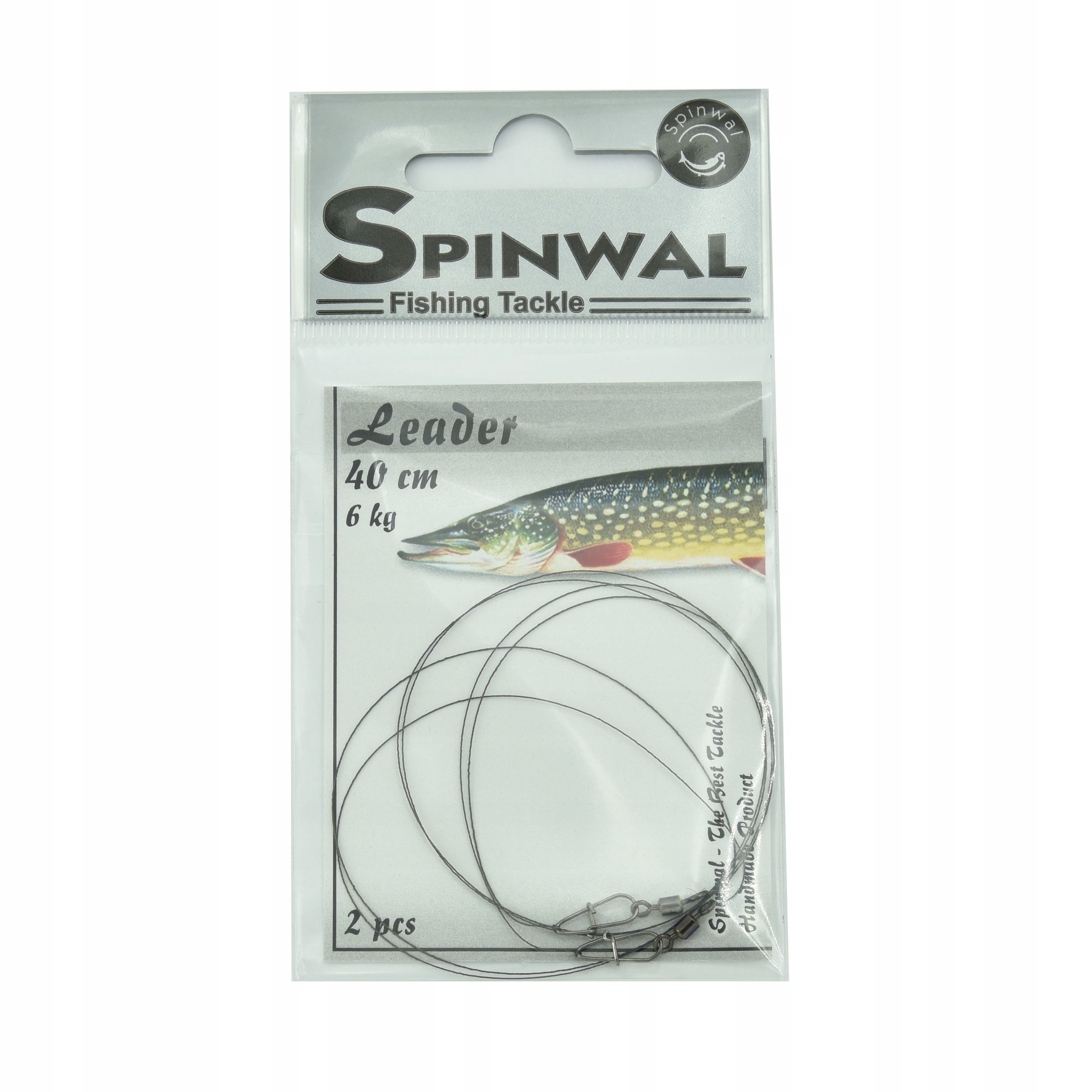 

Przypon Wolframowy Spinwal 40 cm 6 kg 2szt