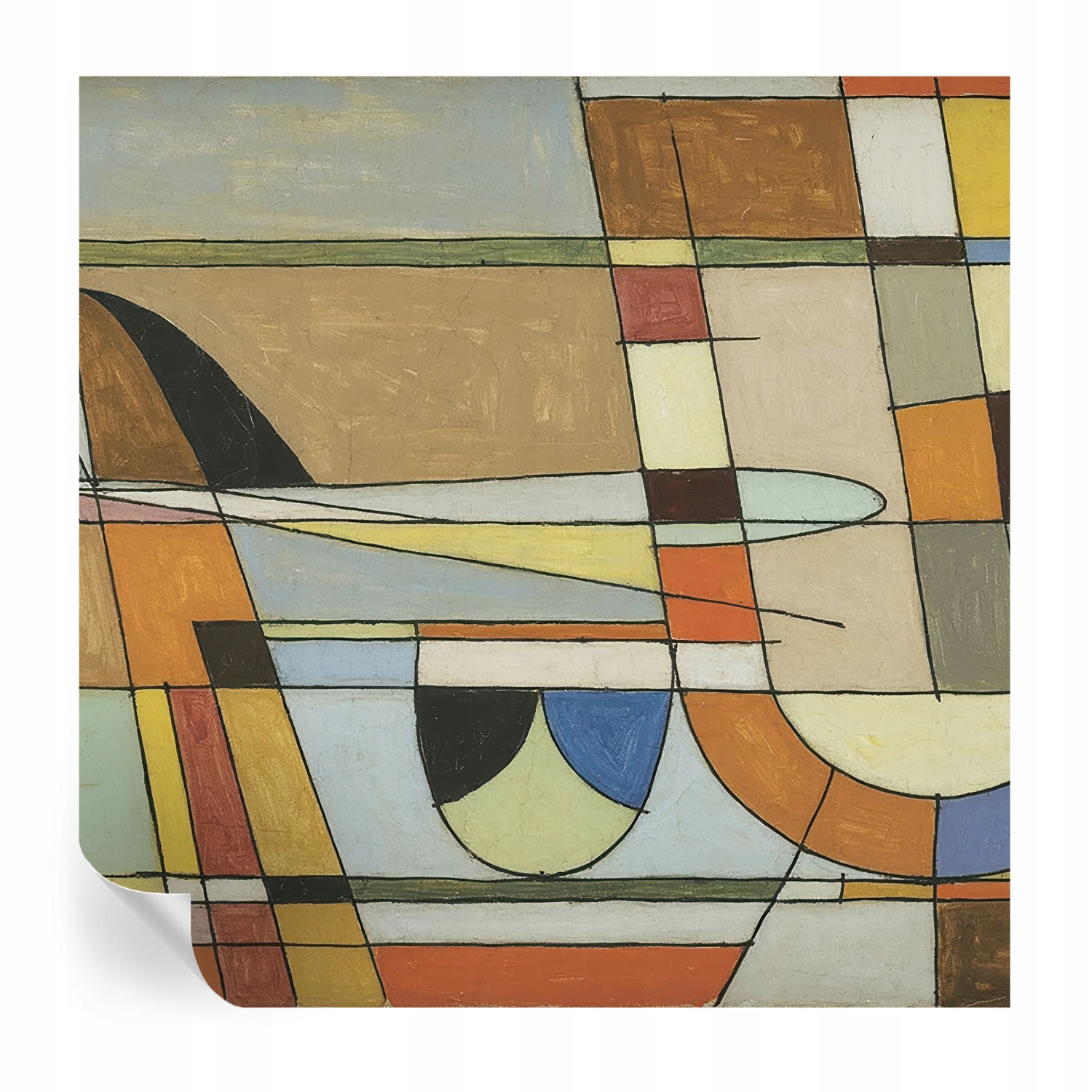 Samolepiaca tapeta na stenu Premium Geometrická harmónia 250x250 cm